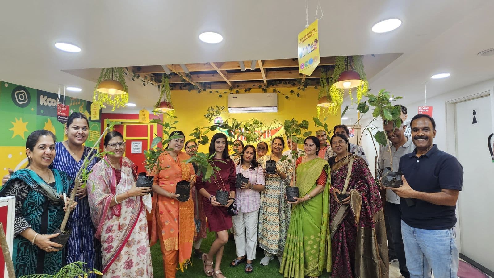 A moment from our seva